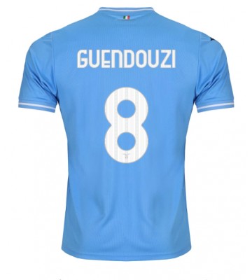 Lazio Matteo Guendouzi #8 Hemmatröja 2023-24 Kortärmad
